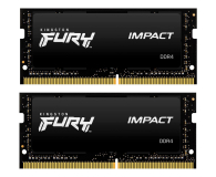 Pamięć RAM Kingston FURY 32GB (2x16GB) 3200MHz CL20 Impact KF432S20IBK2/32